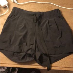 Lululemon black shorts-size 6